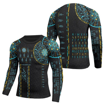 Viking Nine World Long Sleeve Rash Guard - BattleFitGear