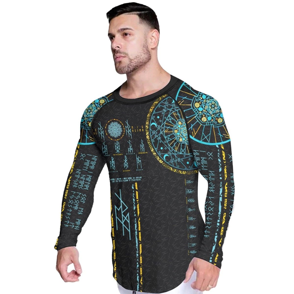 Viking Nine World Long Sleeve Rash Guard - BattleFitGear