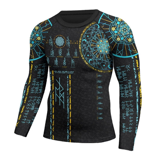 Viking Nine World Long Sleeve Rash Guard - BattleFitGear