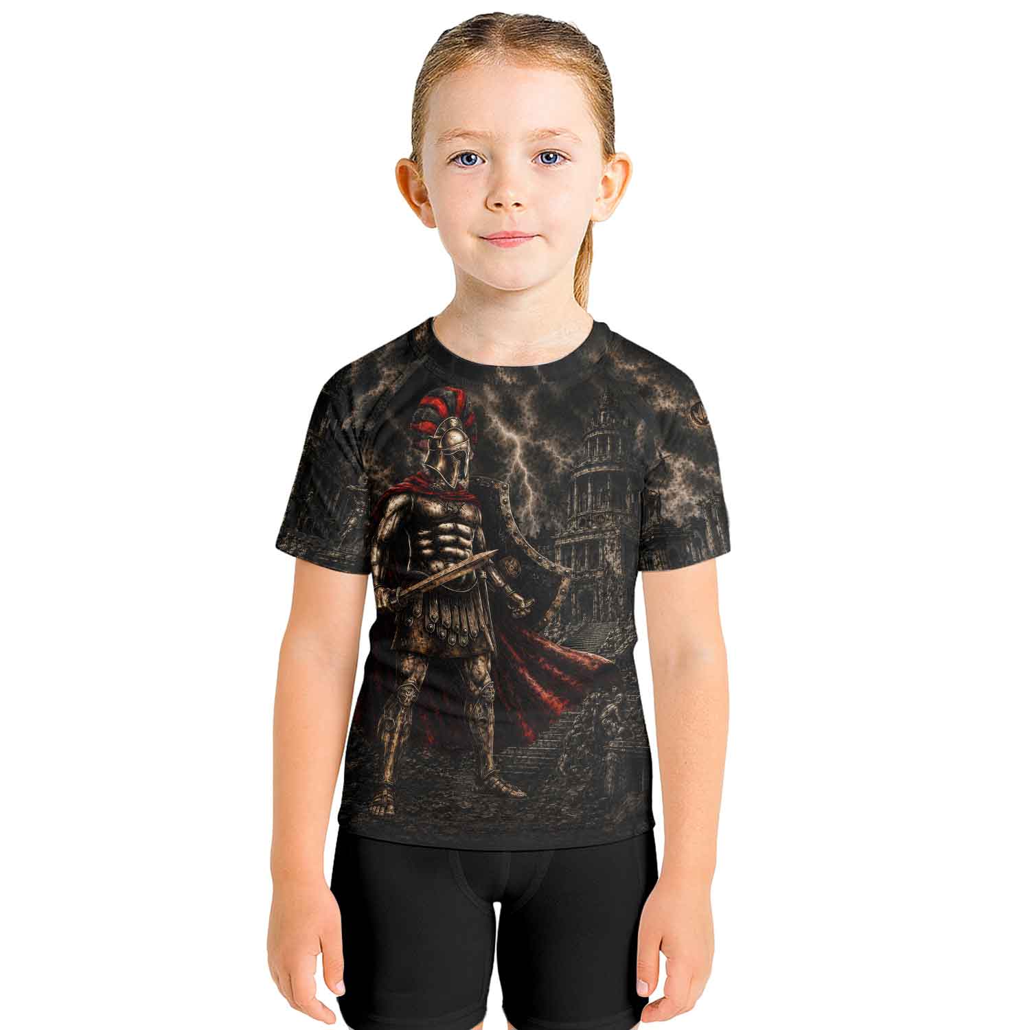 Spartan Leader Kids Rash Guard