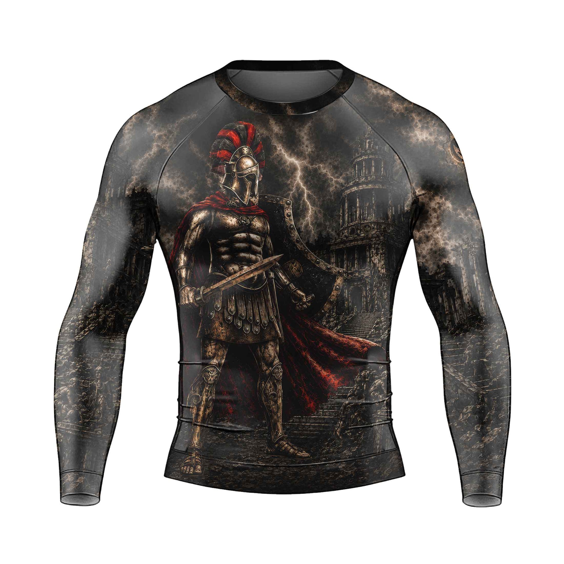Spartan Leader Men's Long Sleeve Rash Guard