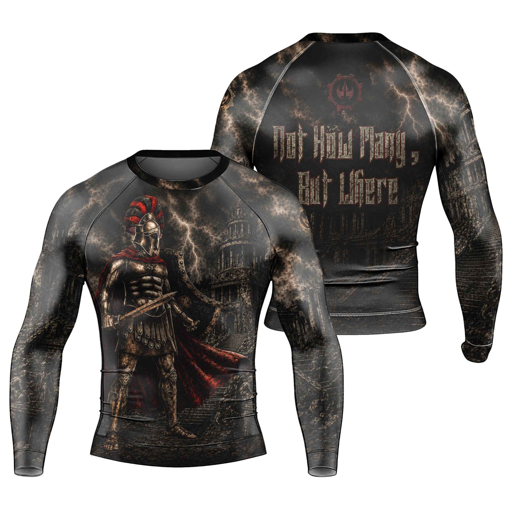 Spartan Leader Men's Long Sleeve Rash Guard