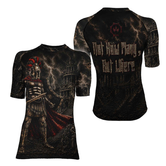 Spartan Leader Women's Short Sleeve Rash Guard