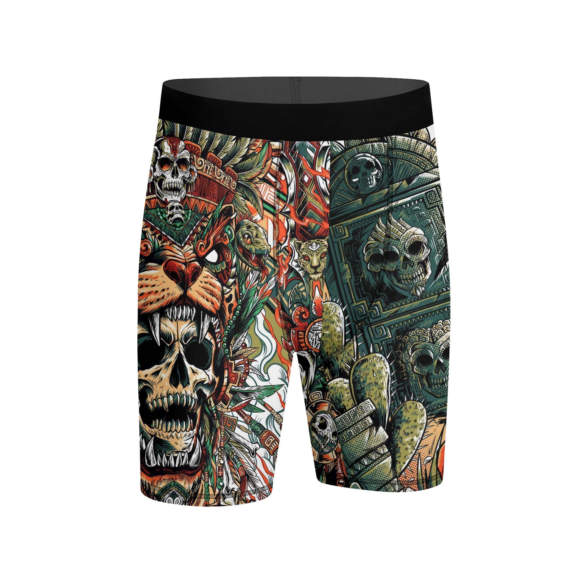 Tezcatlipoca God Compression Shorts