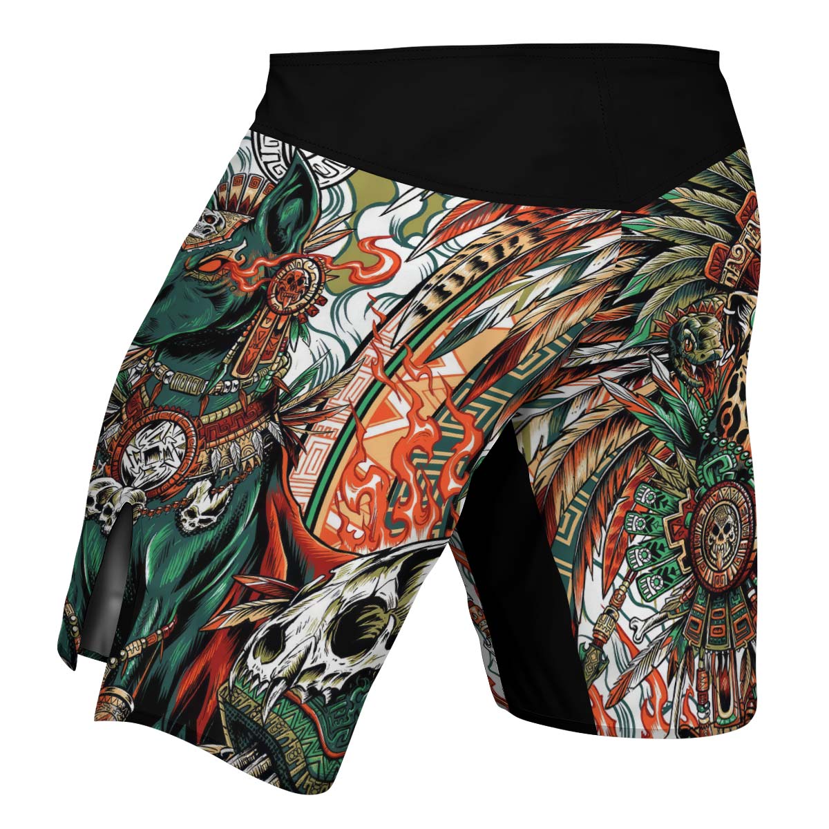 Tezcatlipoca God Fight Shorts