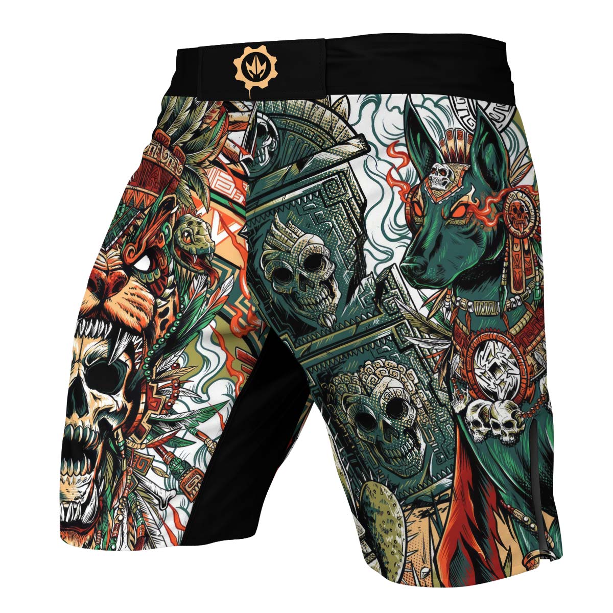 Tezcatlipoca God Fight Shorts