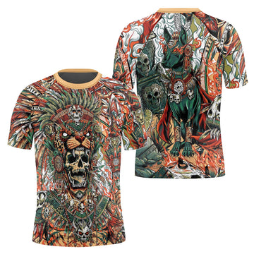 Tezcatlipoca God Kids Rash Guard