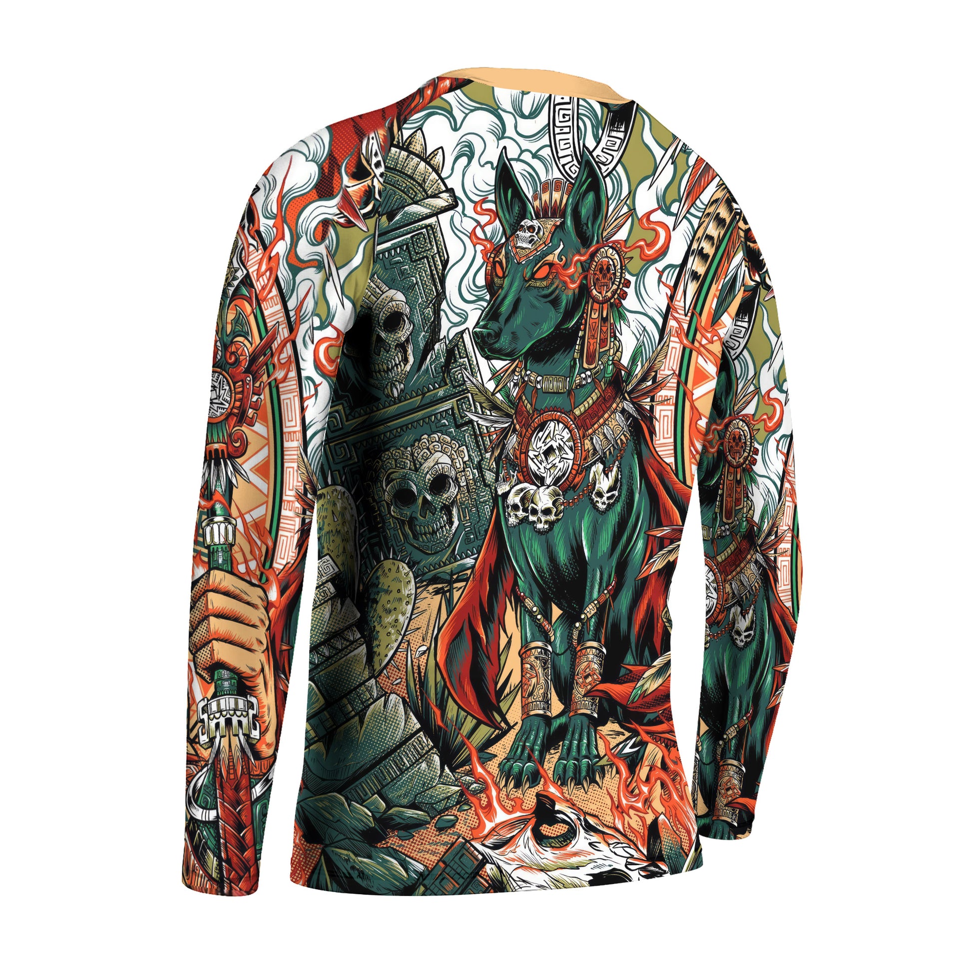 Tezcatlipoca God Kids Rash Guard