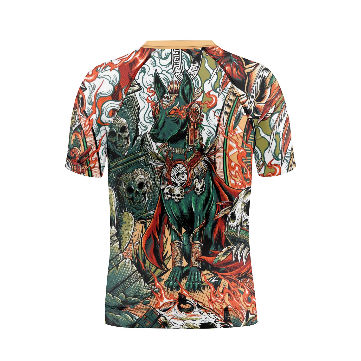 Tezcatlipoca God Kids Rash Guard