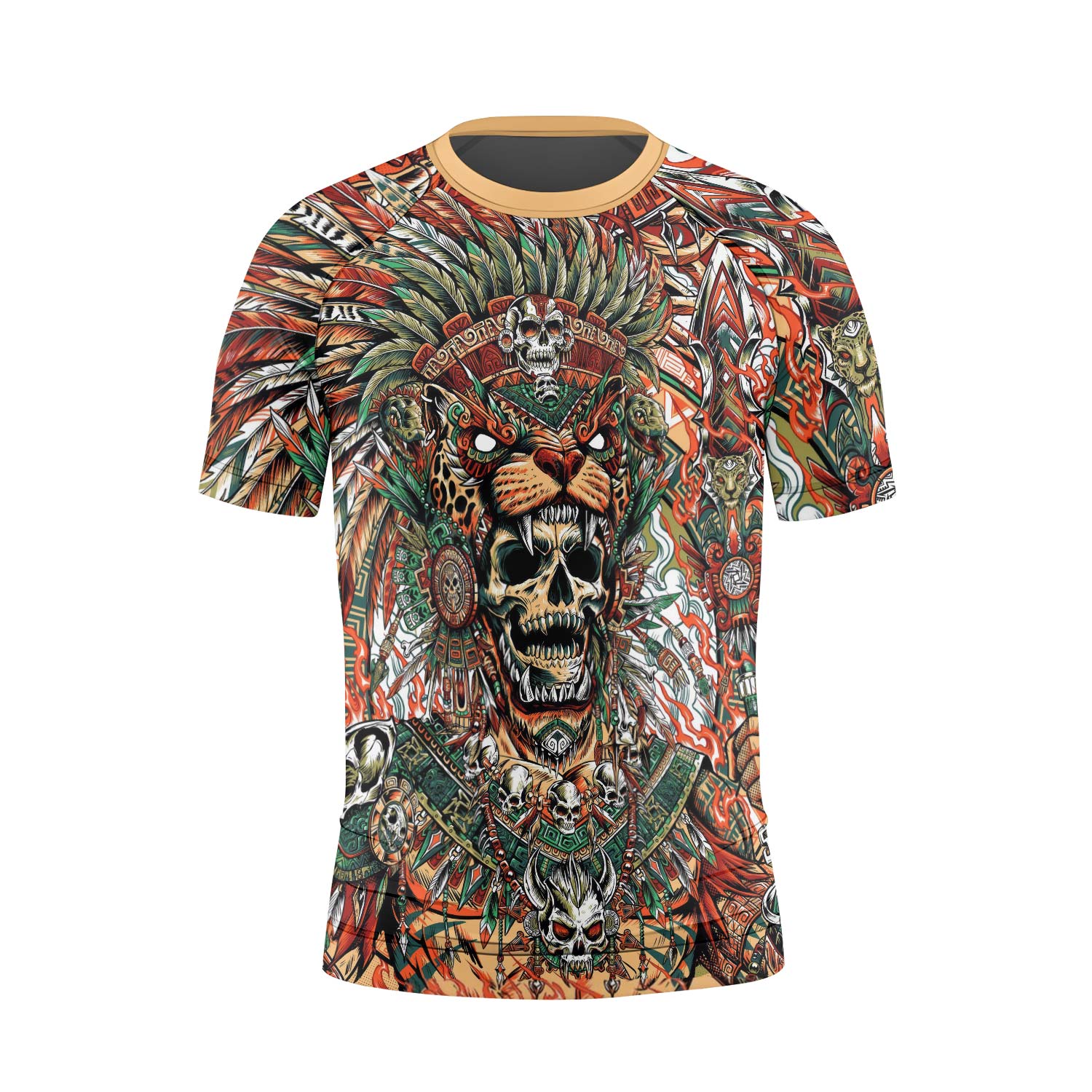 Tezcatlipoca God Kids Rash Guard