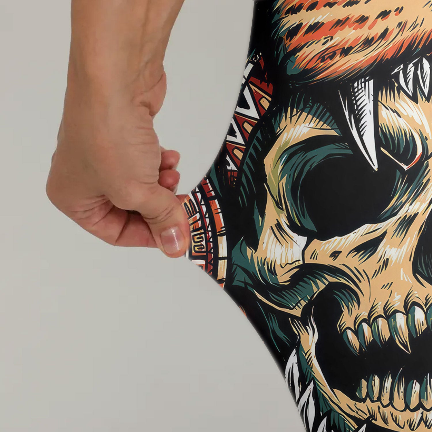 Tezcatlipoca God Leggings