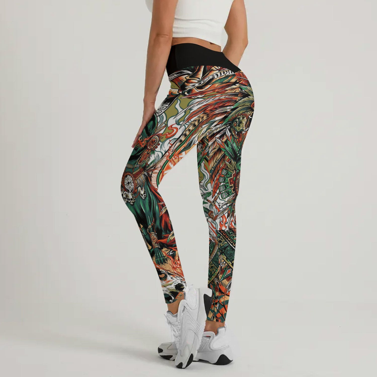 Tezcatlipoca God Leggings