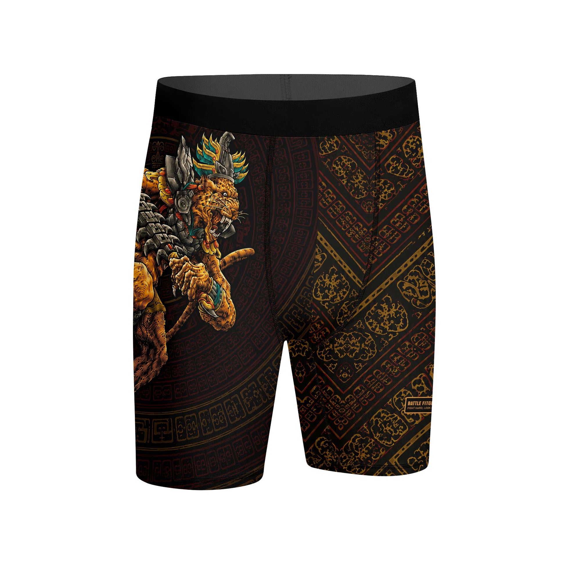 Tezcatlipoca Warrior Compression Shorts