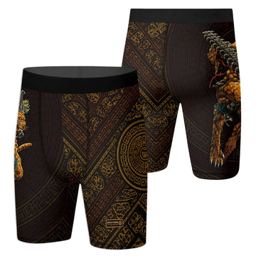 Tezcatlipoca Warrior Compression Shorts