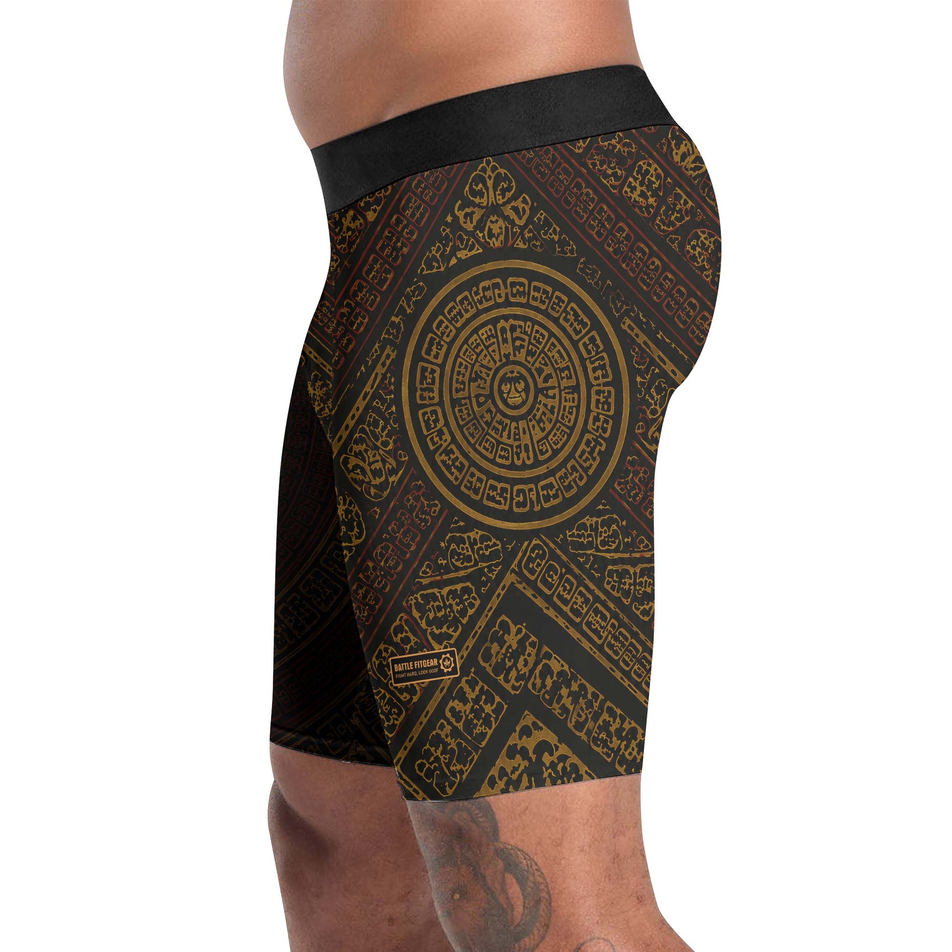 Tezcatlipoca Warrior Compression Shorts