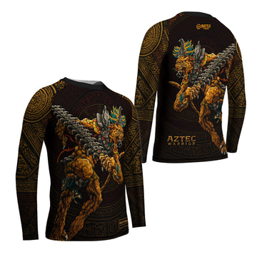 Tezcatlipoca Warrior Kids Rash Guard