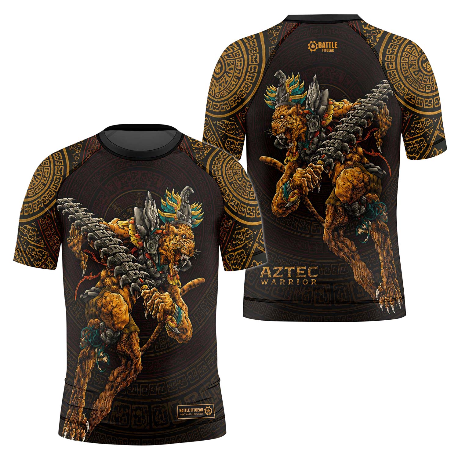 Tezcatlipoca Warrior Kids Rash Guard