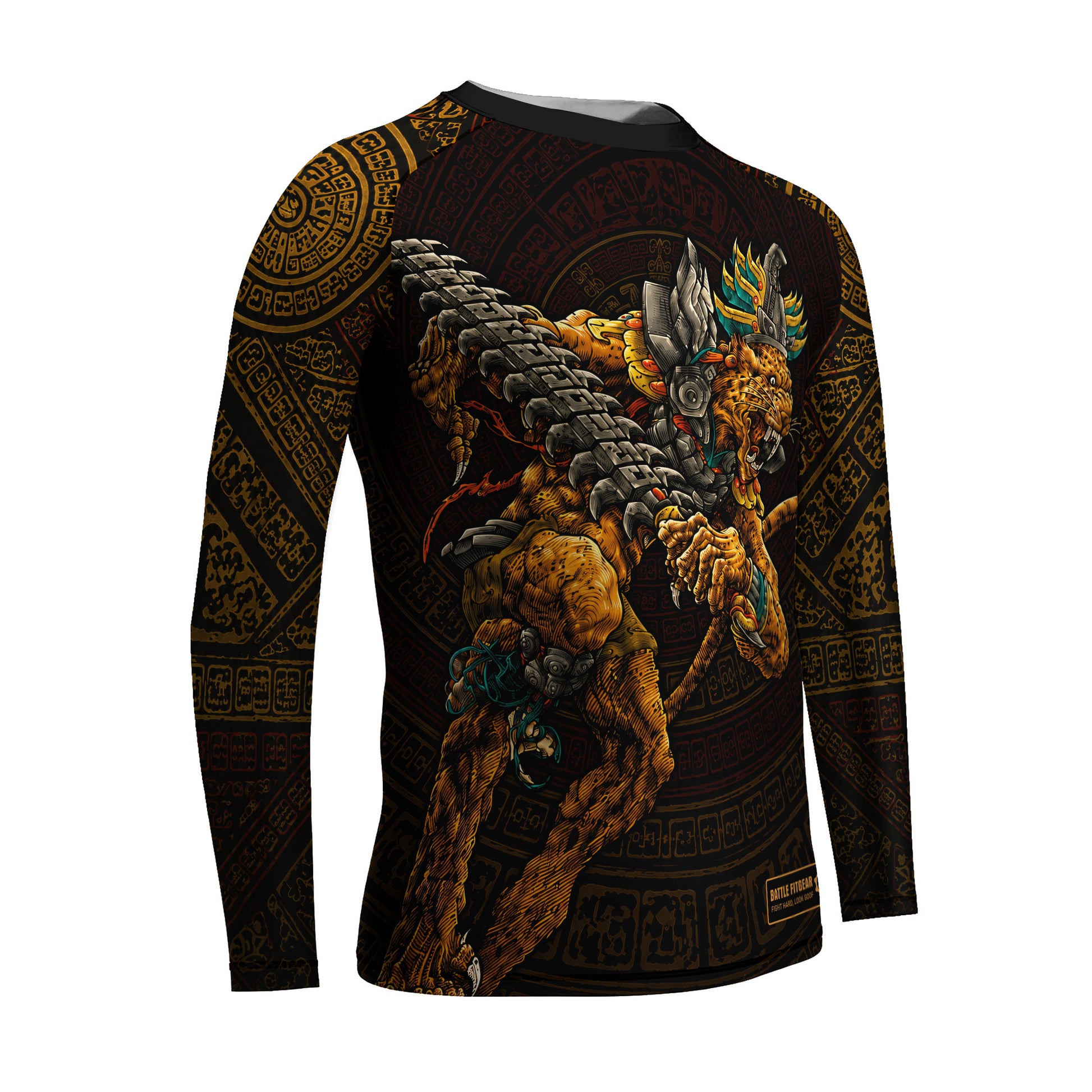 Tezcatlipoca Warrior Kids Rash Guard