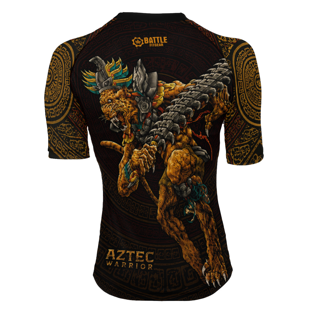 Tezcatlipoca Warrior Women's Short Sleeve Rash Guard