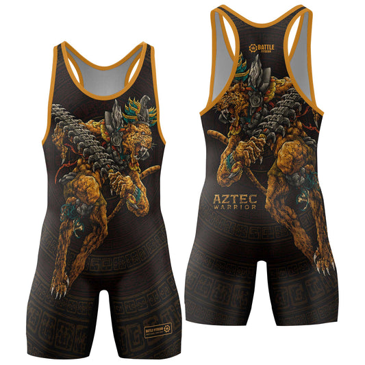 Tezcatlipoca Warrior Wrestling Singlets