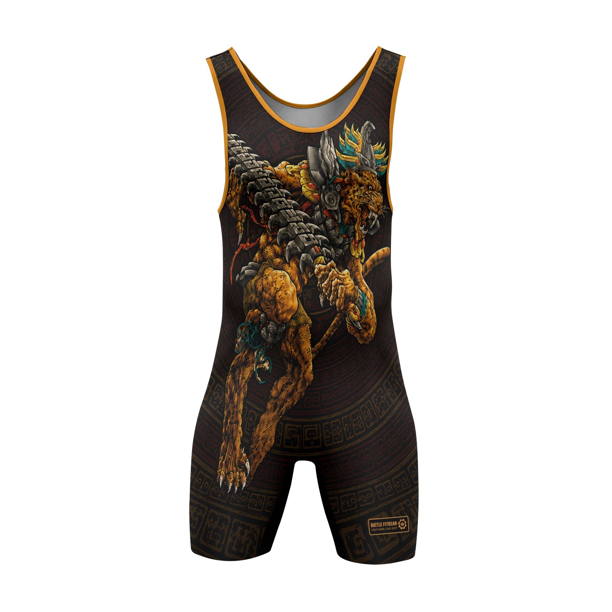 Tezcatlipoca Warrior Wrestling Singlets