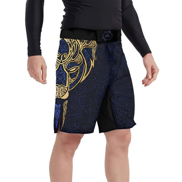 Björn Viking Lion King Fight Shorts - BattleFitGear