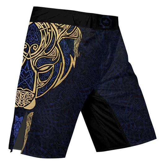 Björn Viking Lion King Fight Shorts - BattleFitGear