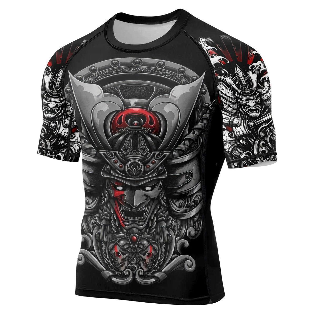 Samurai & Daisho Men's Short Sleeve Rash Guard | Samurai Rashguard